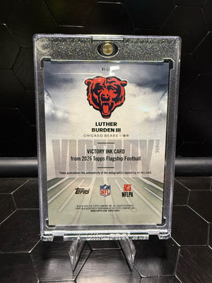 2026 Topps Flagship Luther Burden III #VI-LBU Victory Ink Auto RC