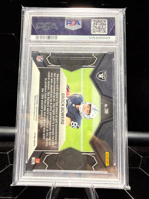2024 Panini Mosaic Brock Bowers Green #286 PSA 10