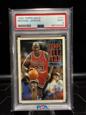 1993-94 Topps Gold Michael Jordan #101 PSA 9