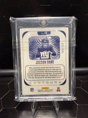 2025 Panini Phoenix Jaxson Dart #24 Contours RC 105/249