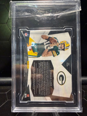 2020 Panini Limited Jordan Love #104 Rookie Patch Auto /149 SGC 8.5 Auto 10