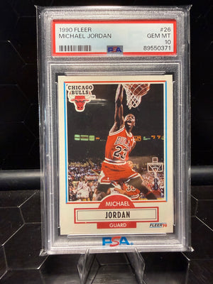 1990 Fleer Michael Jordan #26 PSA 10