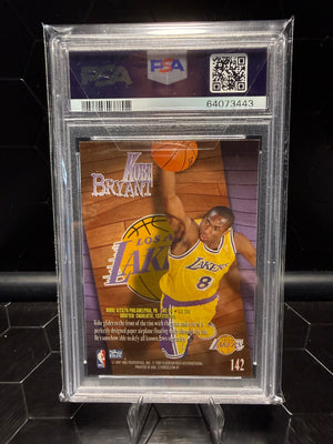 1996 SkyBox Z-Force Kobe Bryant #142 PSA 9