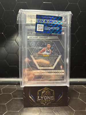 2024-25 Mosaic Anthony Edwards #279 Fast Break Black City Edition 1/1 BGS 8.5