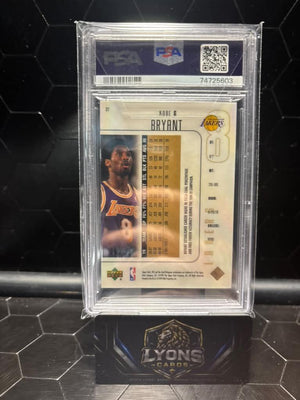 1999 SPx Kobe Bryant #37 PSA 9