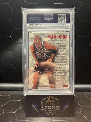 1995 Fleer Metal Michael Jordan #212 PSA 8