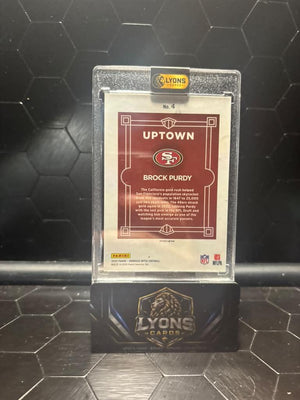2025 Donruss Optic #4 Brock Purdy Uptown
