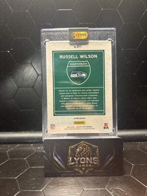 2020 Panini Donruss Optic #DT-7 Russell Wilson Downtown