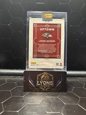 2023 Panini Donruss Optic Lamar Jackson #13 Uptown