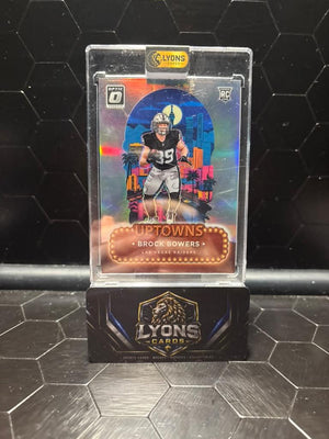 2024 Donruss Optic #8 Brock Bowers Uptowns RC