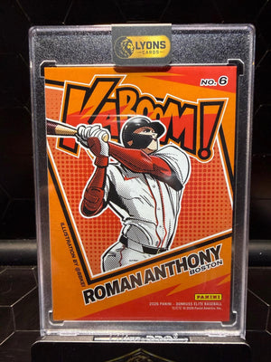 2026 Panini Donruss Elite Roman Anthony #6 Kaboom! SSP Raw