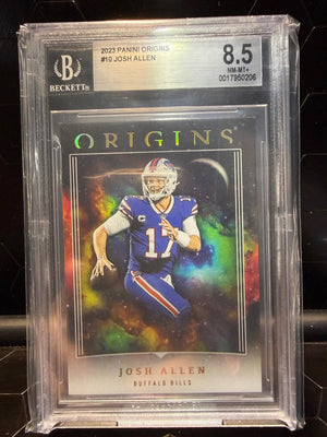 2023 Panini Origins Josh Allen #10 BGS 8.5
