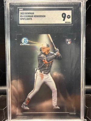 2023 Bowman #BS-5 Gunnar Henderson Spotlights SGC 9