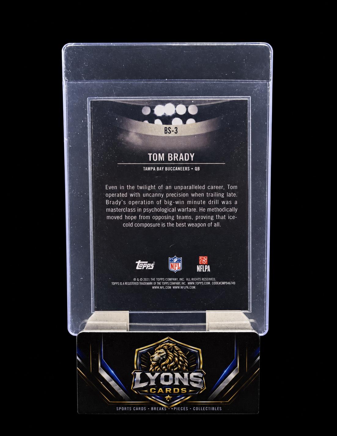 2026 Bowman Chrome Tom Brady #BS-9 Spotlights
