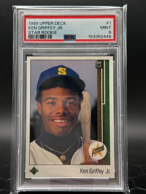 1989 Upper Deck #1 Ken Griffey Jr. Star Rookie PSA 9