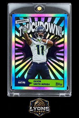 2026 Topps Flagship Jaxon Smith-Njigba #TD-28 Suddenly Touchdown! SSP