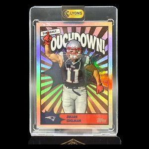 2026 Topps Flagship Julian Edelman #TD-10 Touchdown SSP New England Patriots