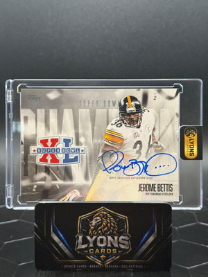 2026 Topps Flagship #SBCS-JB Jerome Bettis Super Bowl Champion Signature Card