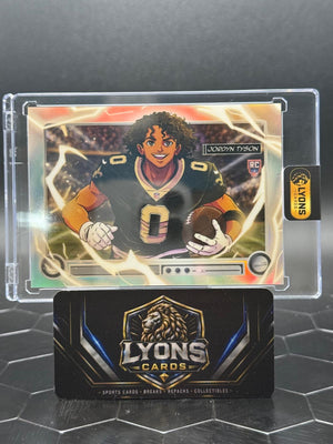 2026 Bowman Football Jordyn Tyson #NFLA-JT Anime SSP RC