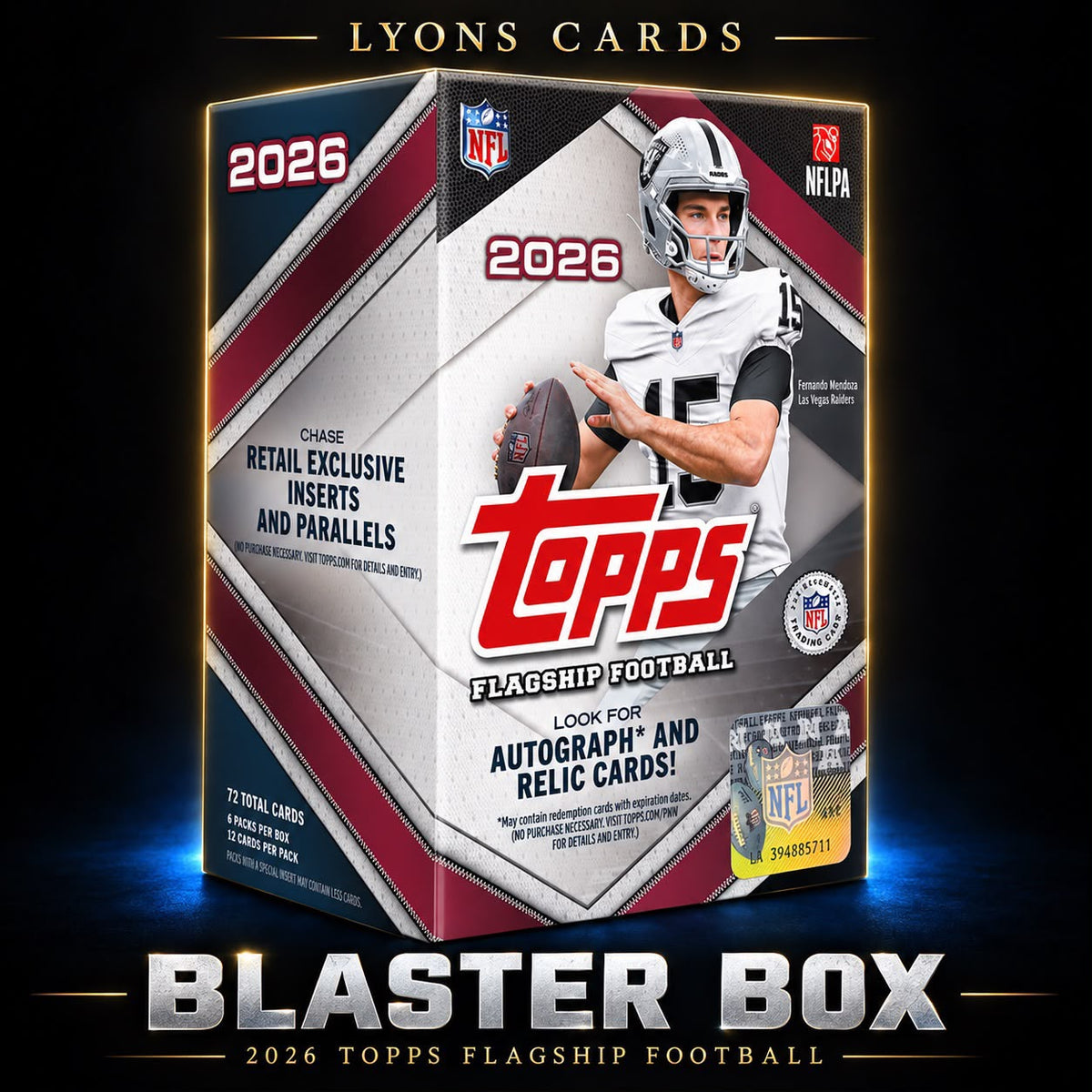 2026 Topps Flagship Football Blaster Box