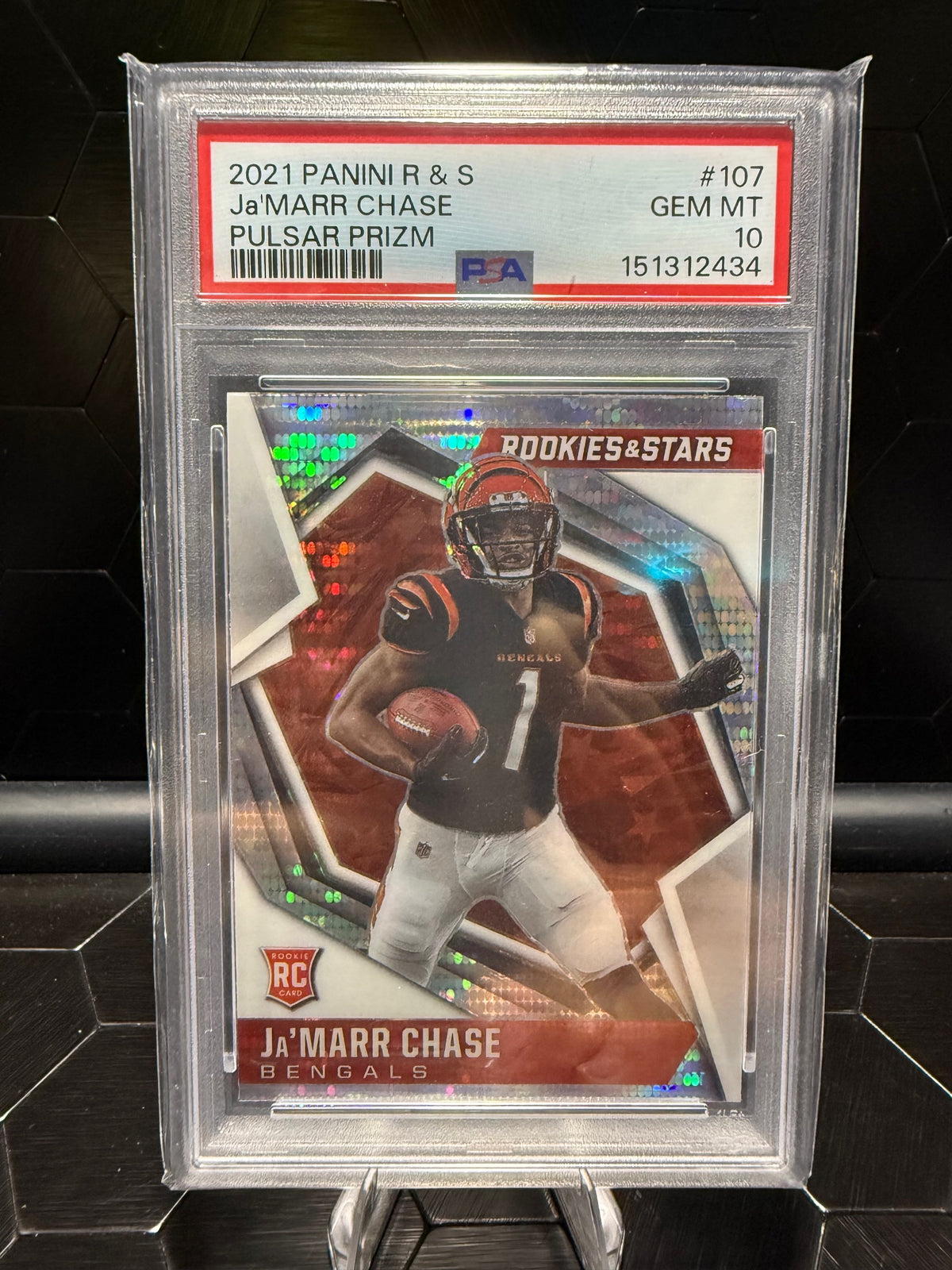 2021 PANINI R&S JA'MARR CHASE Pulsar  PRIZM