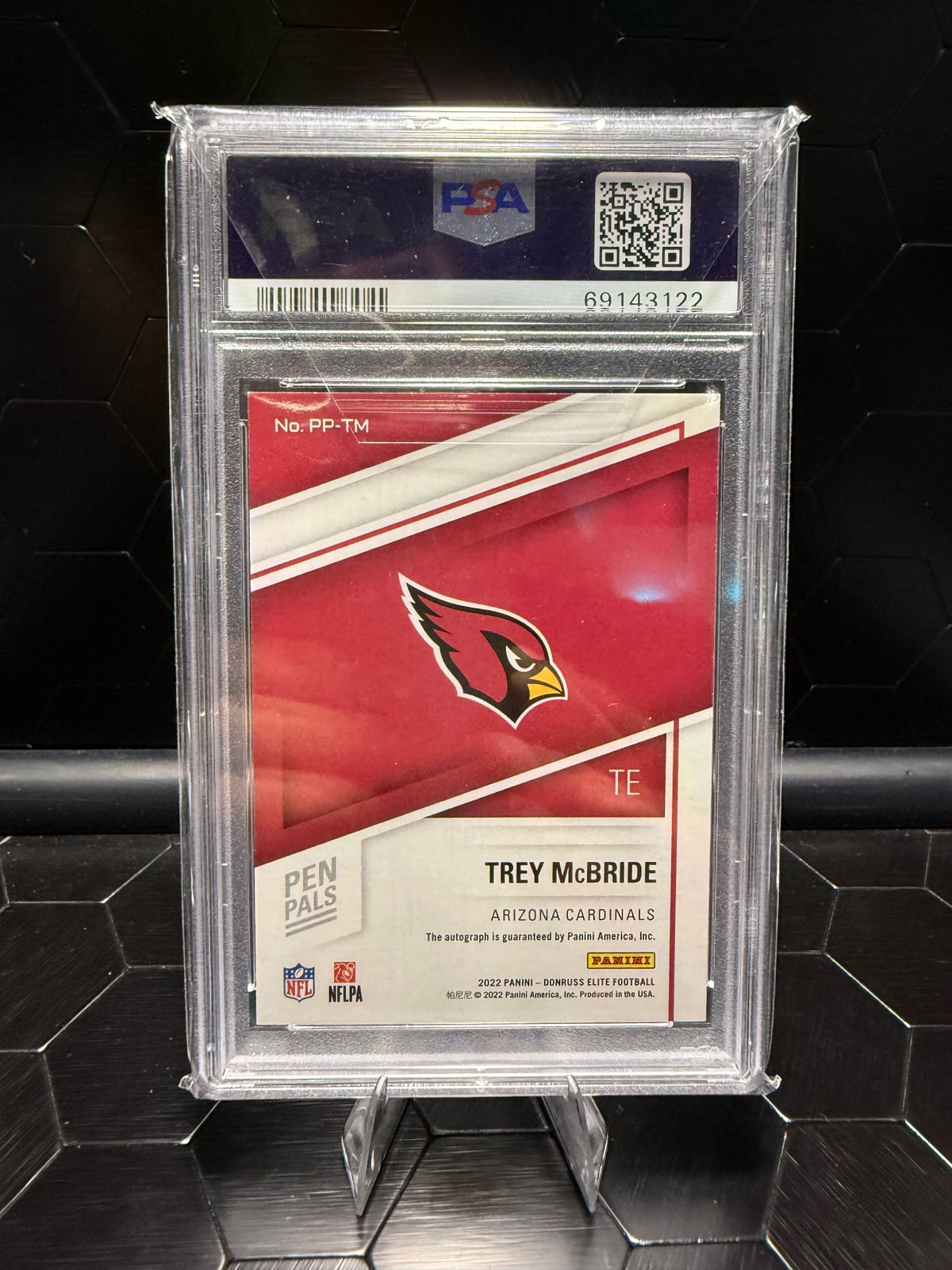 2022 Donruss Elite Pen Pals Autographs #PPTM Trey MCBRIDE