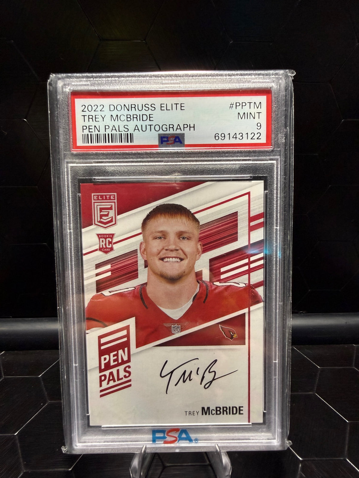 2022 Donruss Elite Pen Pals Autographs #PPTM Trey MCBRIDE