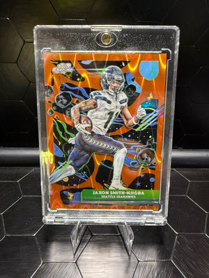 2025 Topps Cosmic Chrome Jaxon Smith-Njigba #91 Aqua Equinox /25