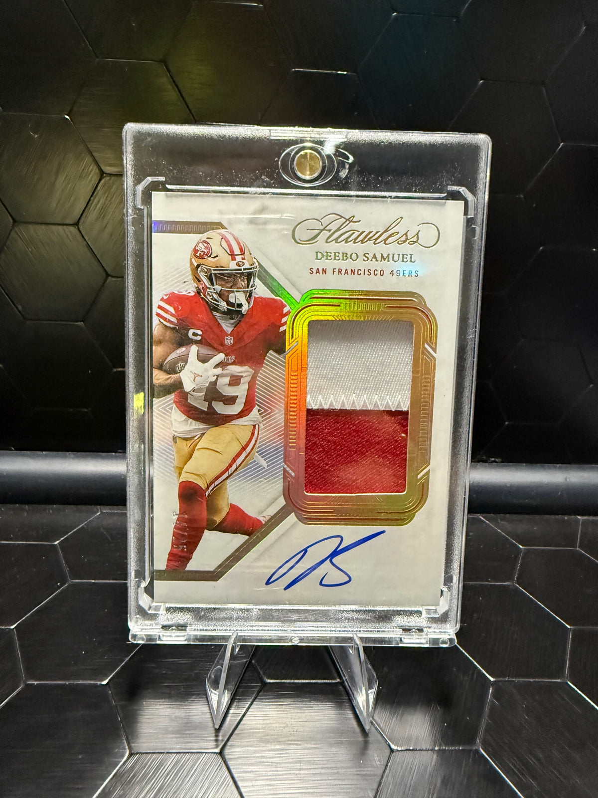 2023 Panini Flawless Deebo Samuel Patch Auto #PA-DSA /25