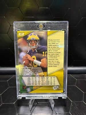 2000 Press Pass Tom Brady #37 Torquers Rookie RC
