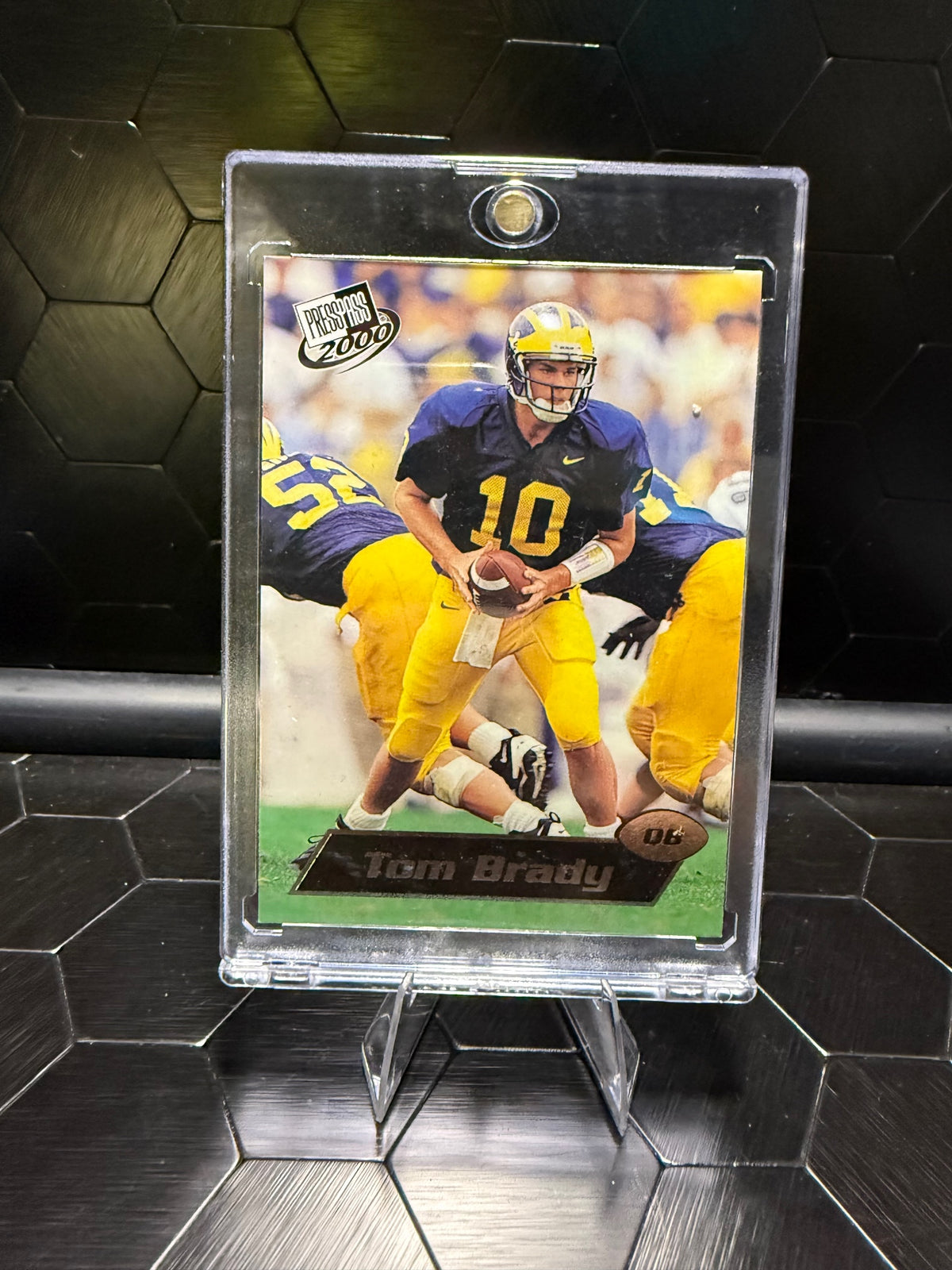 2000 Press Pass Tom Brady #37 Torquers Rookie RC