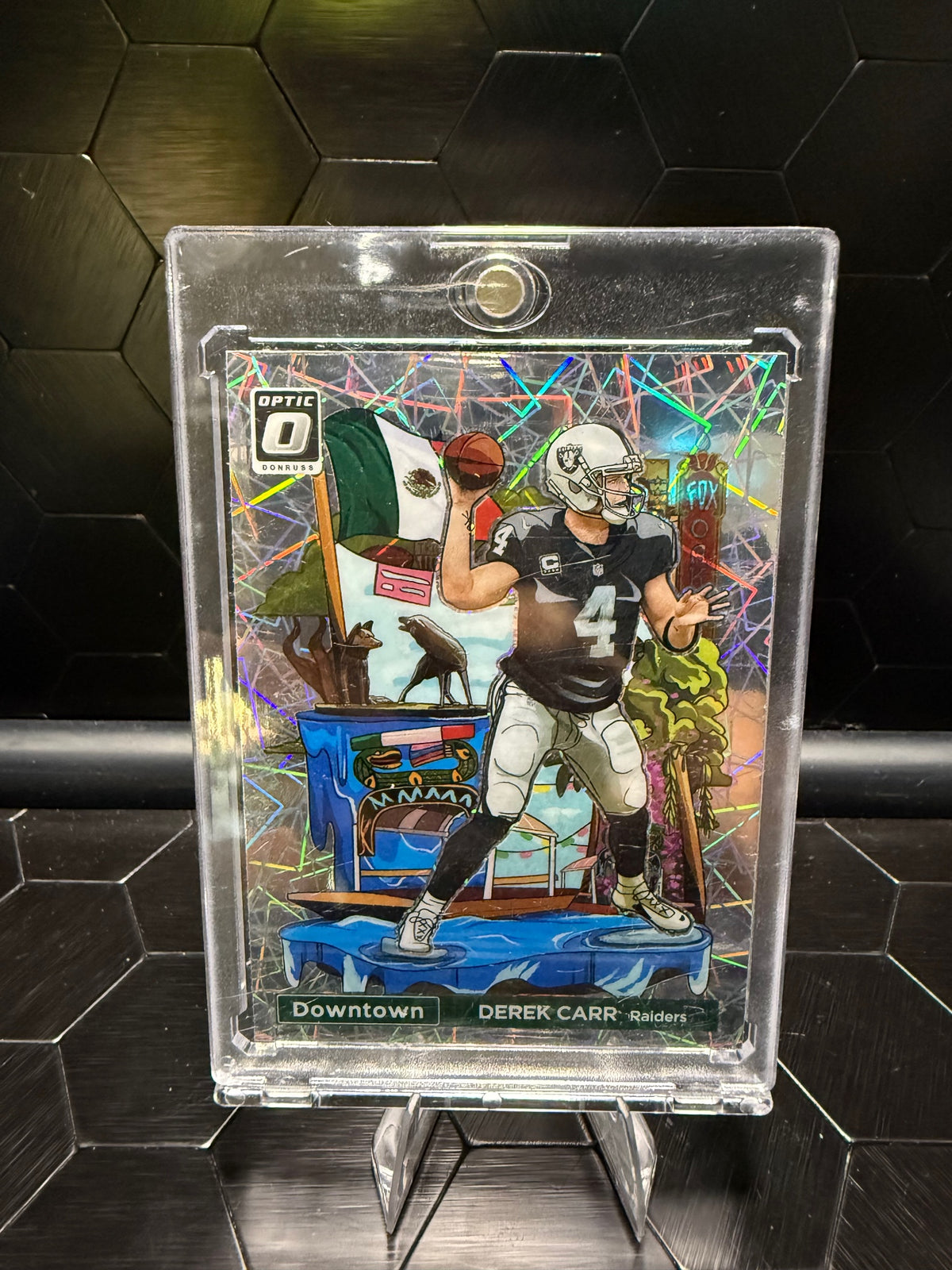 2023 Donruss Optic #3 Derek Carr Downtown International