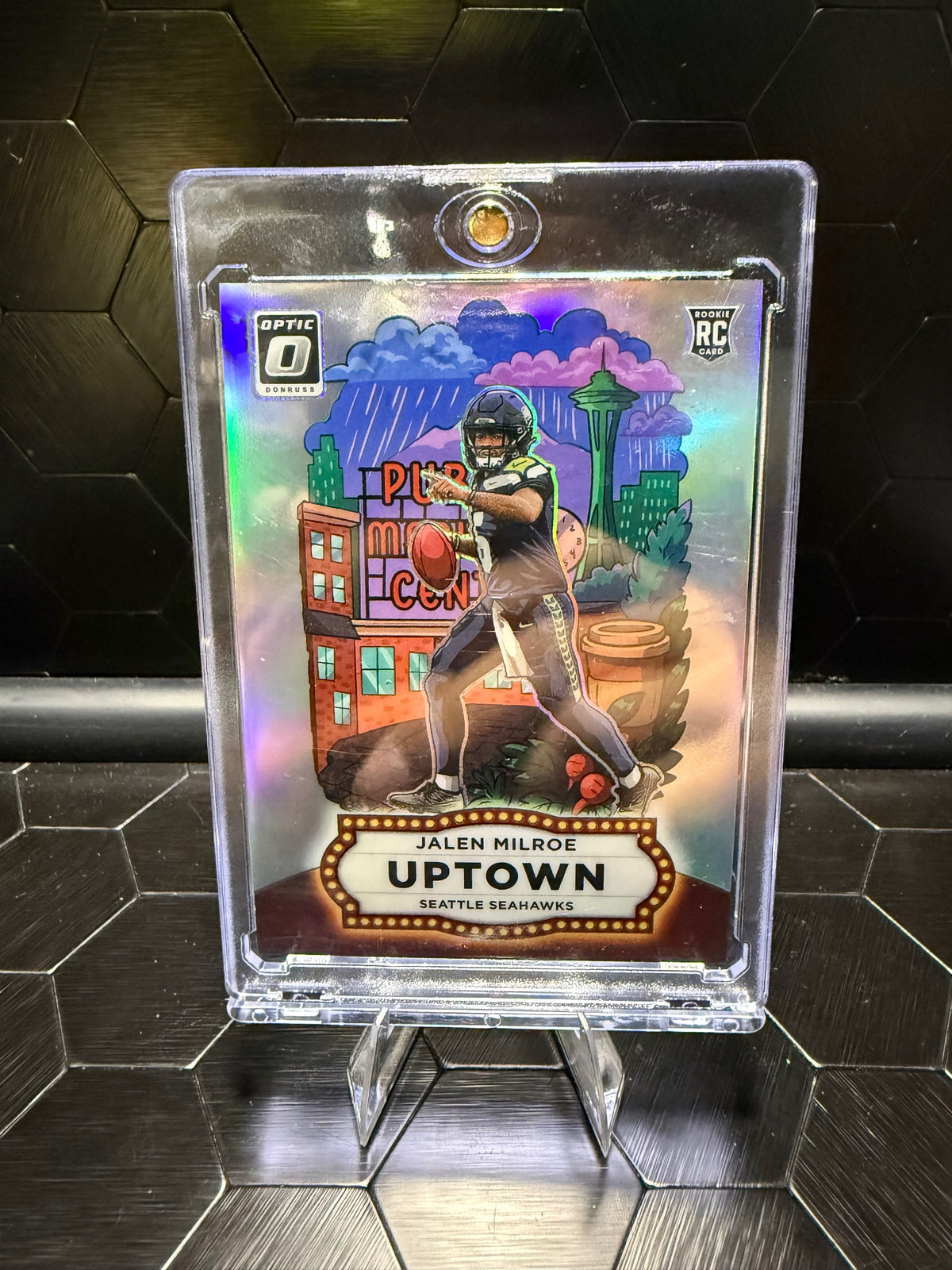 2025 Donruss Optic #10 Jalen Milroe Uptown