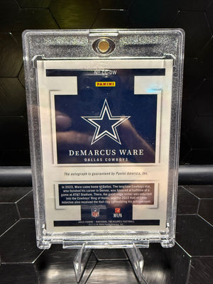2023 National Treasures DeMarcus Ware Canton Calligraphy Auto /99 #CC-DW