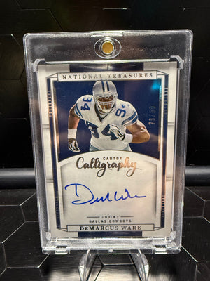 2023 National Treasures DeMarcus Ware Canton Calligraphy Auto /99 #CC-DW