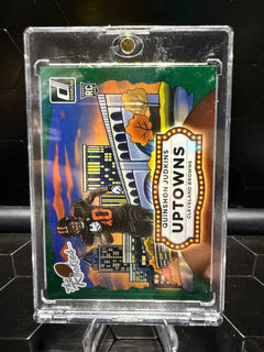 2025 Donruss Rookies & Highlights Quinshon Judkins #TRU-4 Uptowns Green RC