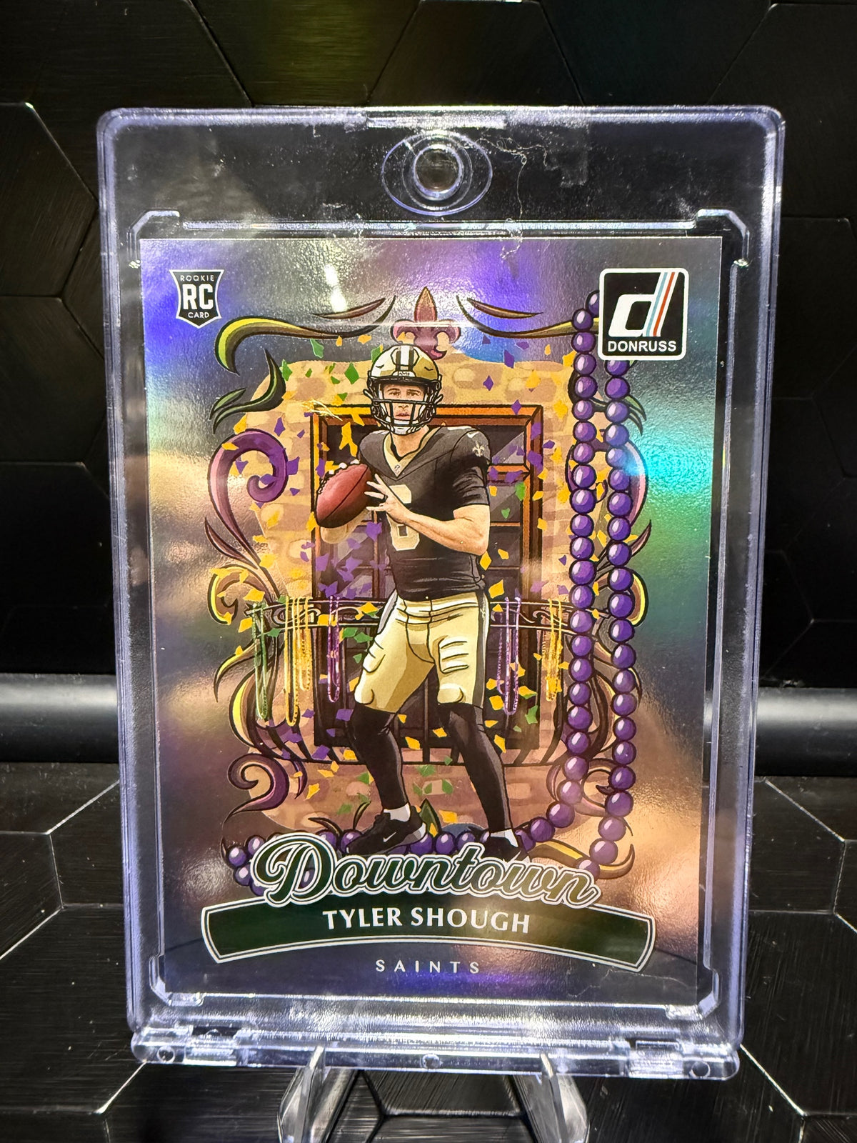 2025 Donruss Tyler Shough #19 Downtown RC Saints