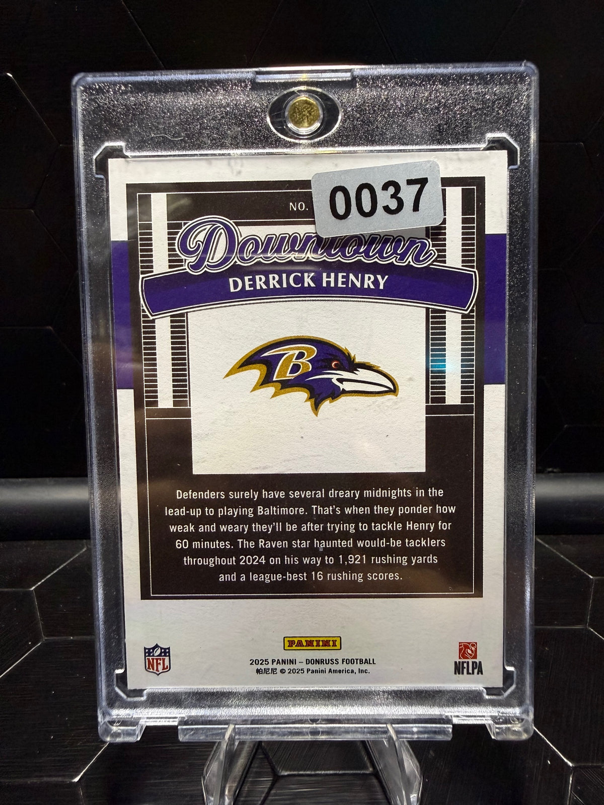 2025 Donruss #3 Derrick Henry Downtown!