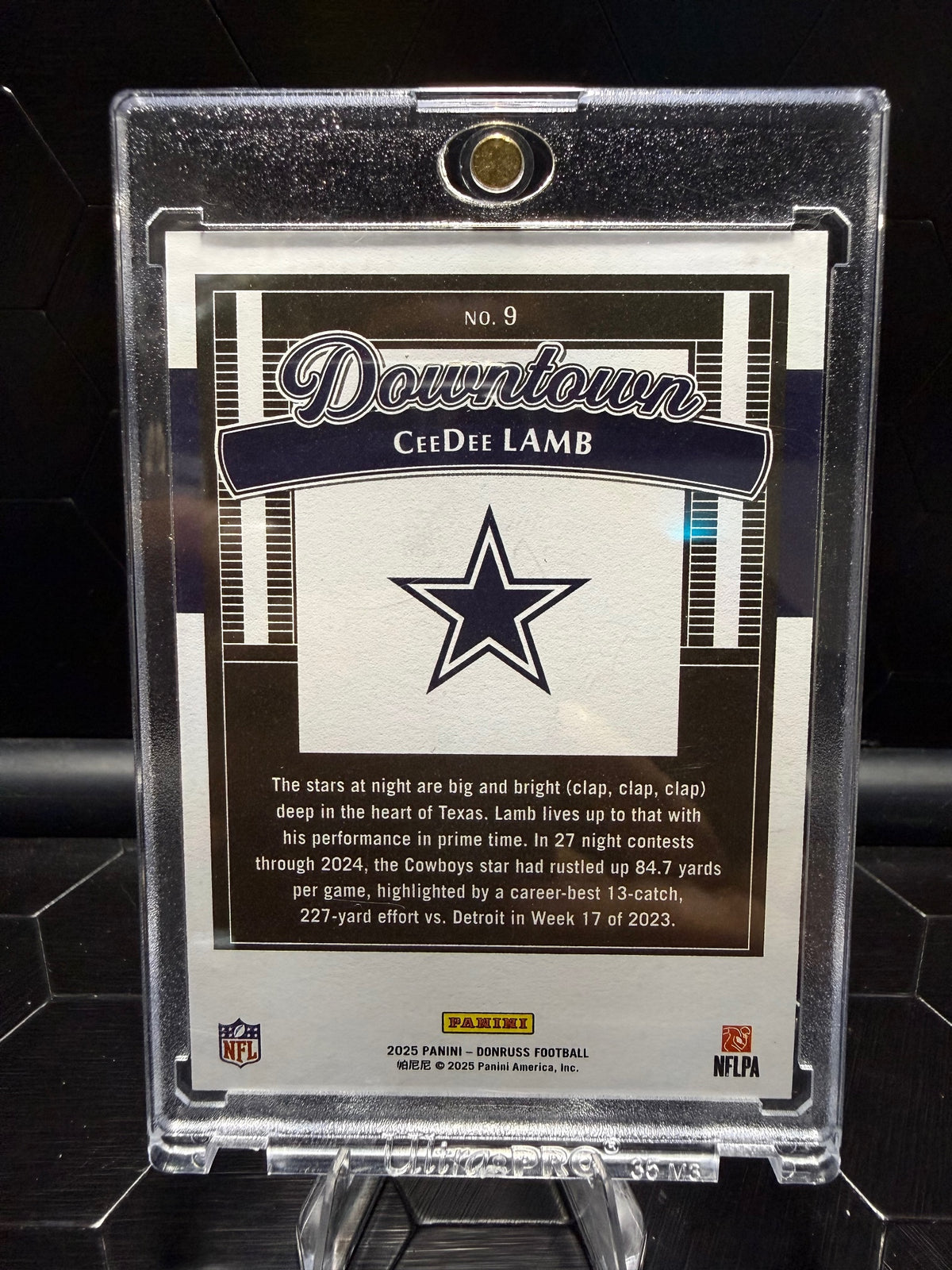 2025 Donruss CeeDee Lamb #9 Downtown