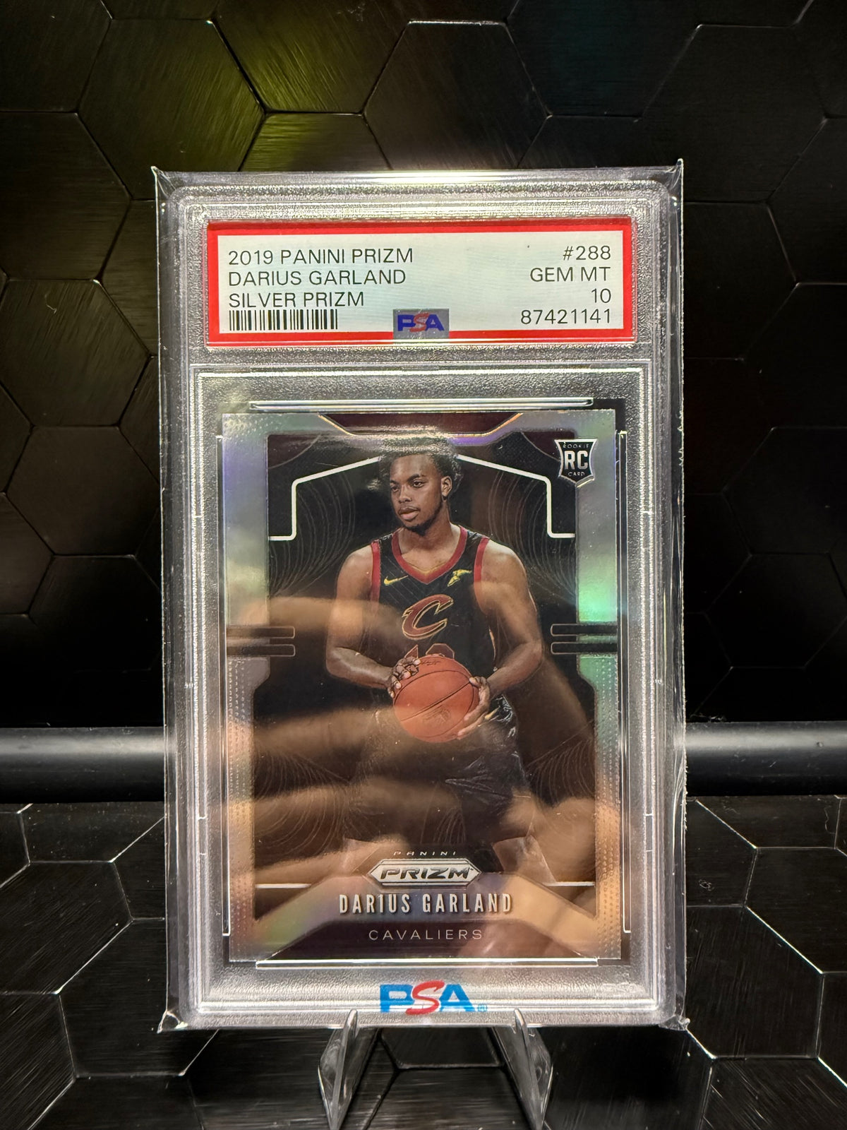 2019-20 Panini Prizm Darius Garland #288 Hyper Prizm RC PSA 10