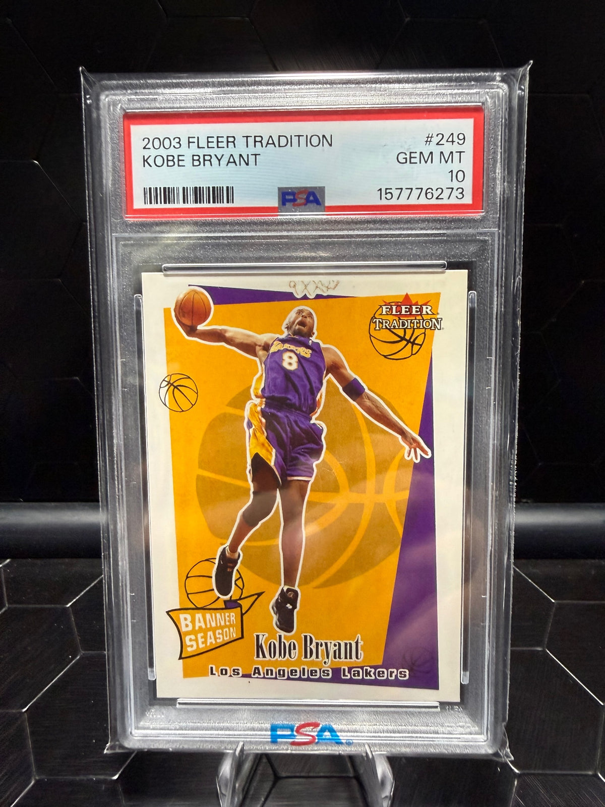 2003-04 Fleer Tradition #249 Kobe Bryant PSA 10