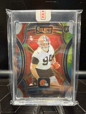 2024 Panini Select Mason Graham #520 XRC Tie-Dye Prizm 01/25 RC