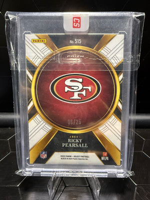 2023 Panini Select Ricky Pearsall Tie-Dye XRC Rookie /25 #515