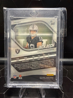 2025 Panini Prizm Jack Bech Gold Shimmer #346 /10