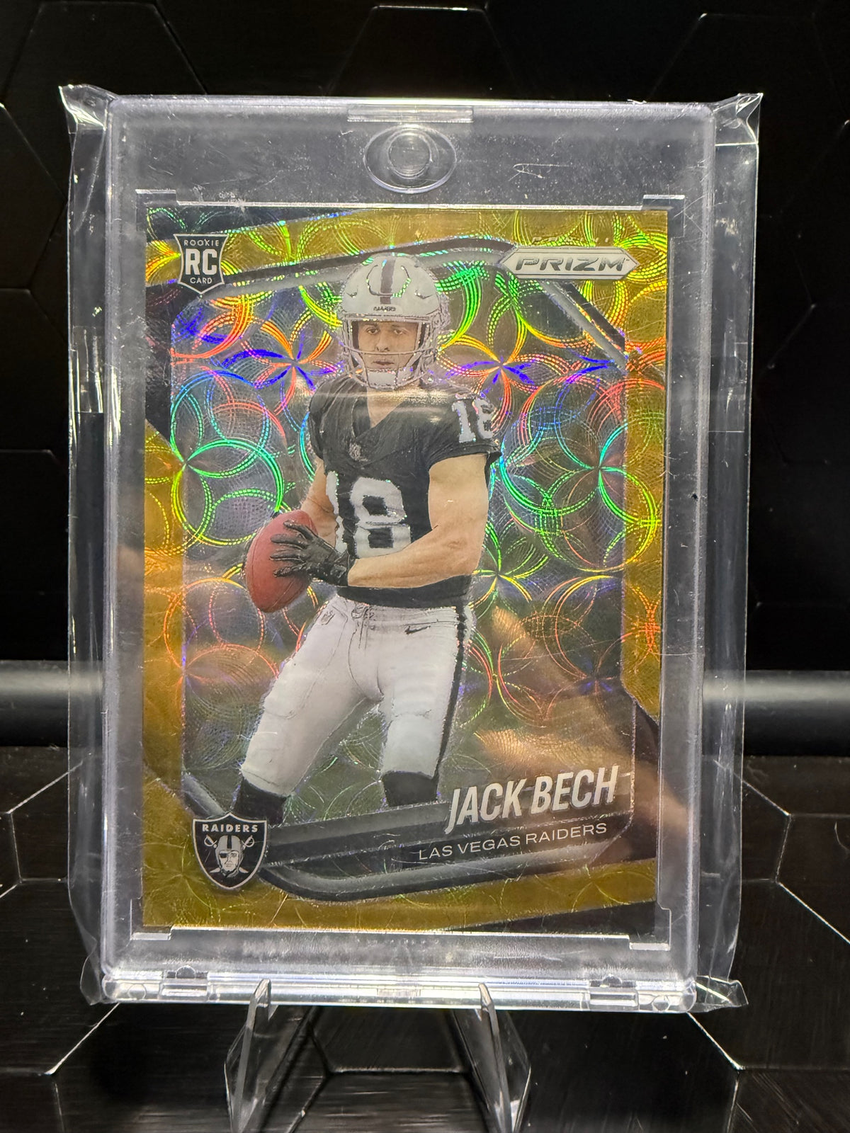 2025 Panini Prizm Jack Bech Gold Shimmer #346 /10