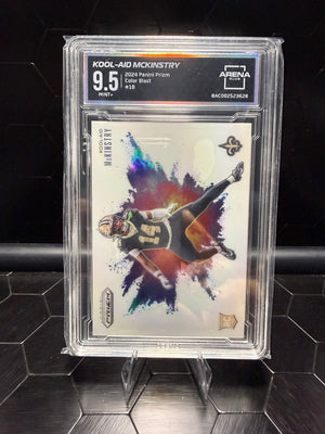 2024 Panini Prizm Kool-Aid McKinstry #18 Color Blast RC Arena 9.5