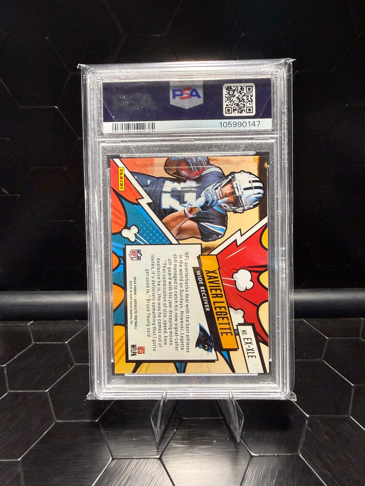 2024 Absolute Xavier Legette Explosive #EXXLE PSA 10