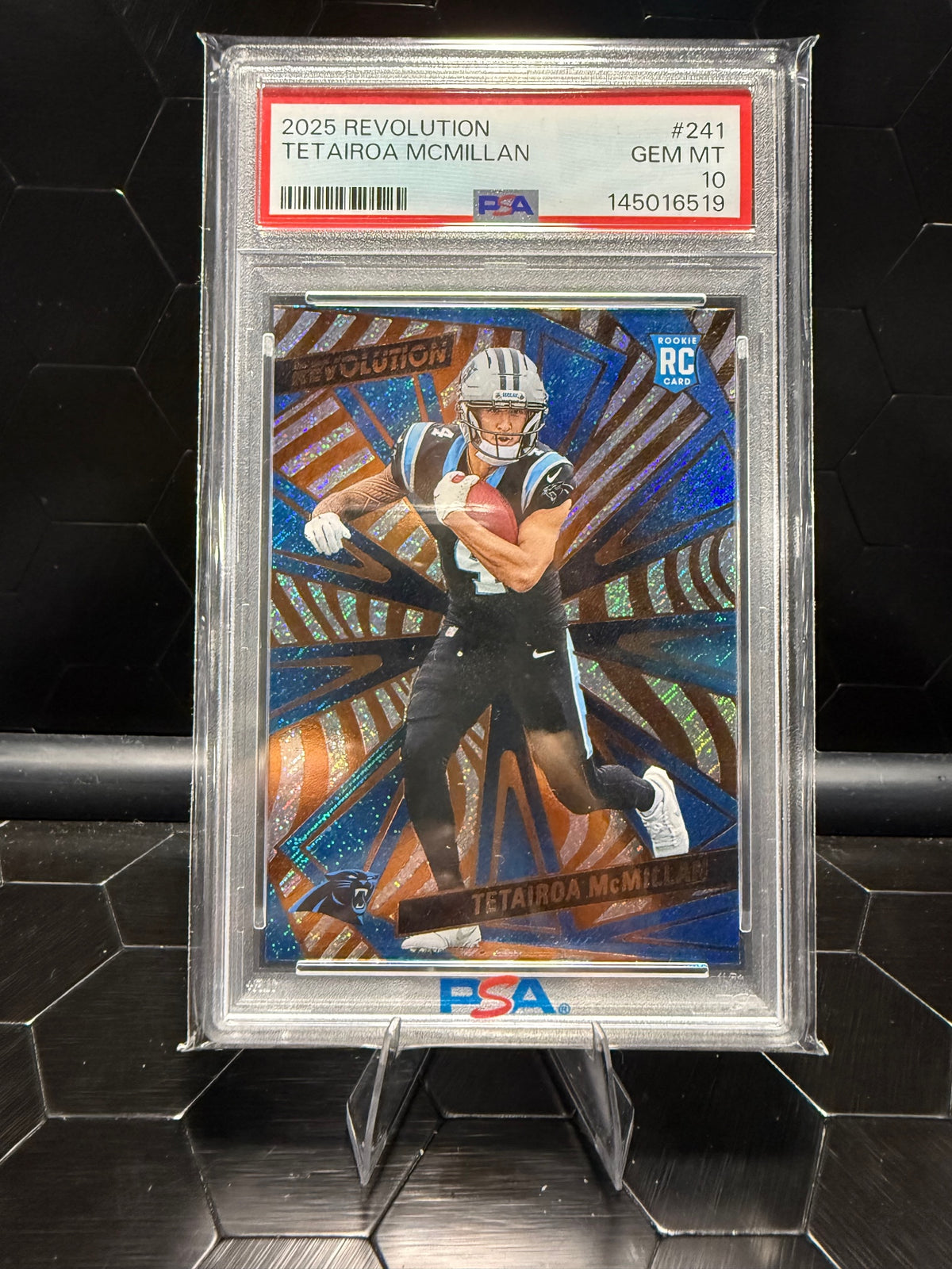 2025 Panini Revolution #241 Tetairoa McMillan PSA 10