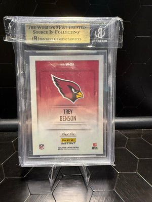 2024 Panini Instant Studio Rookies Black # SR29 Trey Benson 1/1 BGS 9.5