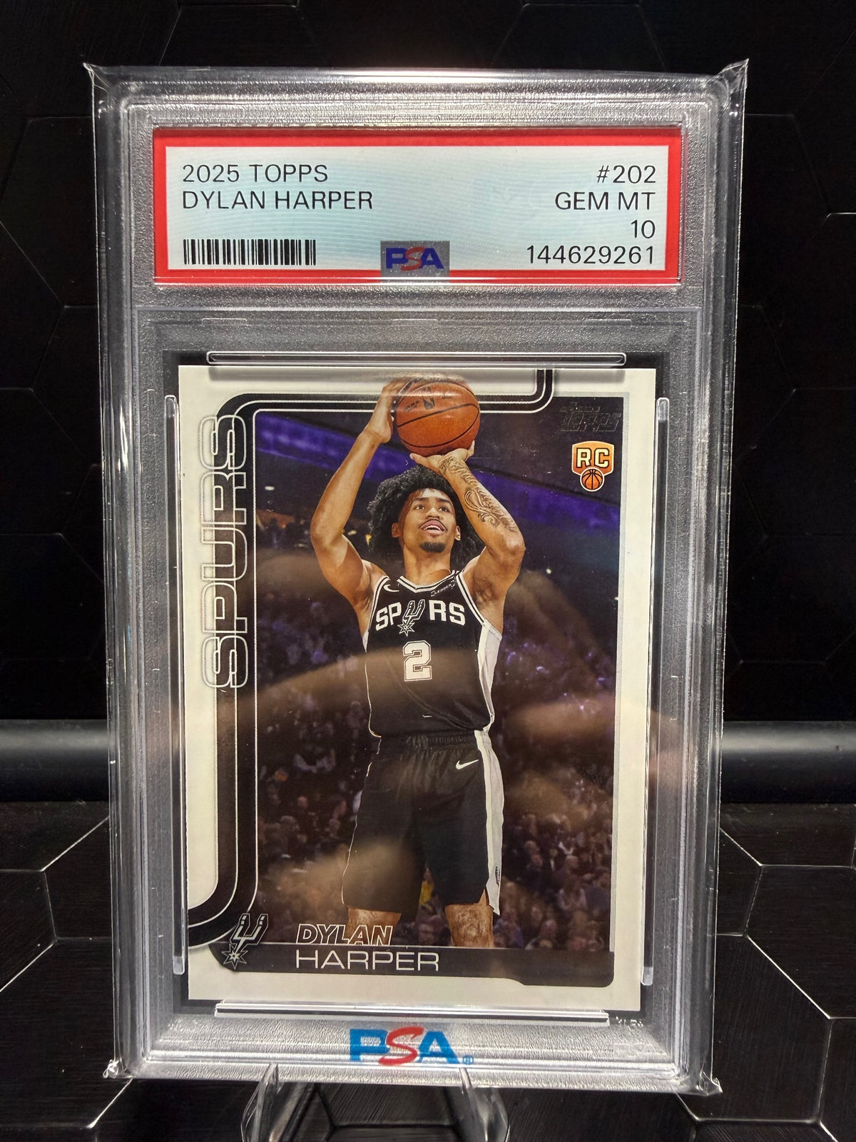 2025 Topps Dylan Harper #202 RC PSA 10